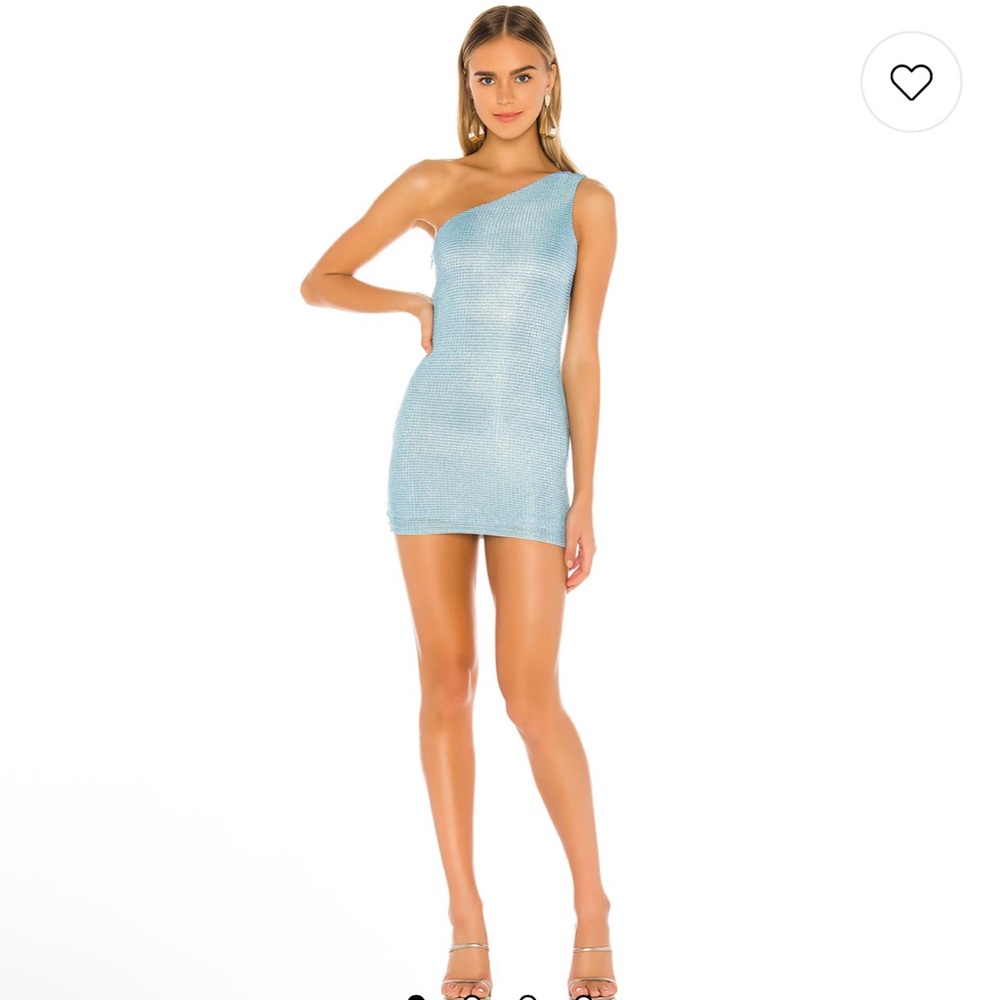 SuperDown Tiffany Mini Dress in‎ Light Blue Size S - Picture 2 of 12